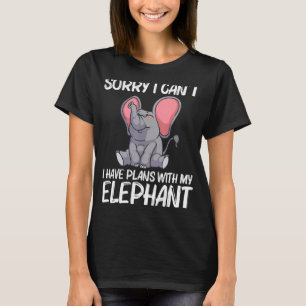 Camiseta Elefante Para Homens Vida Selvagem Elefante Indian