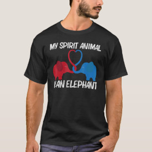 Camiseta Elefante Para Homens, Wild Park Animal 3