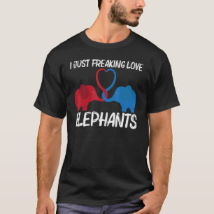 Camiseta Elefante Para Homens, Wild Park Animal 6