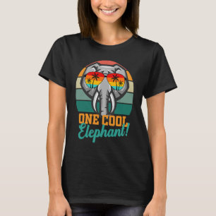 Camiseta Elefante para Mulheres Crianças do Mundo Elefante