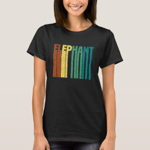 Camiseta Elefante Para Raparigas Crianças Selvagens