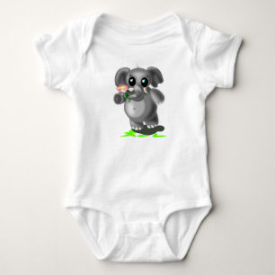 Camiseta Elefante pequeno bonito -