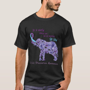 Camiseta Elefante: Prevenção ao Suicídio Contra Semicolões
