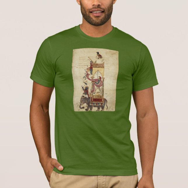Camiseta Elefante-Pulso de disparo dos autômatos (Frente)