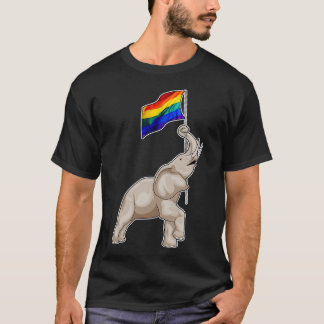 Camiseta Elefante Rainbow