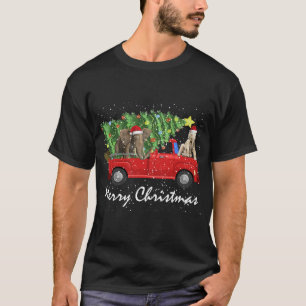 Camiseta Elefante Roda Vermelha Caminhão Natal Pajama