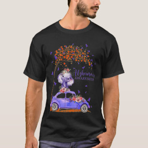 Camiseta Elefante Roxo Fita Floral Heimerheimer Bra