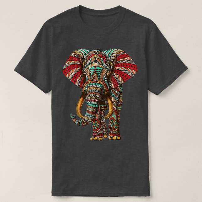 Camiseta Elefante Salva os Animais (Frente do Design)