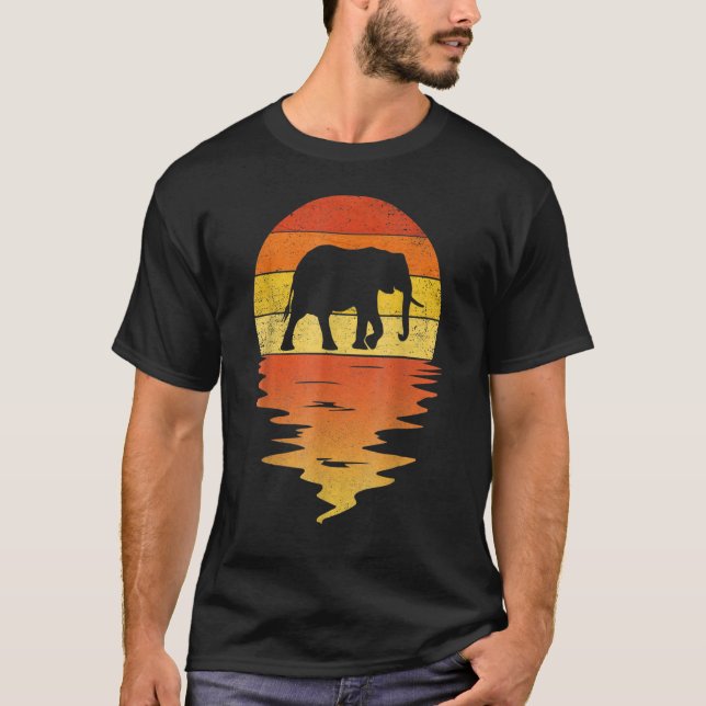Camiseta Elefante Salva Os Animais 5 (Frente)