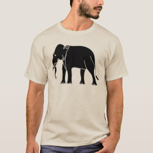 Camiseta Elefante Siamês
