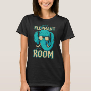Camiseta Elefante sou o elefante na sala
