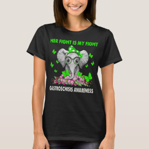 Camiseta Elefante Sua Luta É Minha Luta GASTROSCHISIS