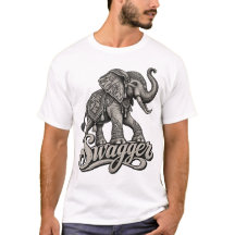 Elefante Swagger Vintage Boho Decoração Animal