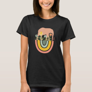 Camiseta Elefante Zoológico Africano Cute Rainbow Bo
