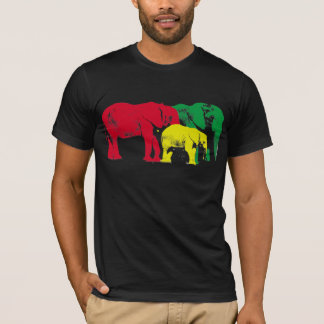 Camiseta Elefantes africanos por Brad Scott