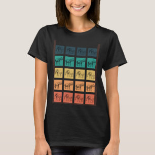 Camiseta Elefantes Cons Elefantes Retro Elephant 1