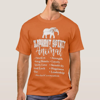 Camiseta Elefantes Espirituosos Elefantes Animais Sofrem Di