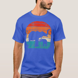 Camiseta Elefantes - Mãe e Zootecnista do Elefante do Bebê