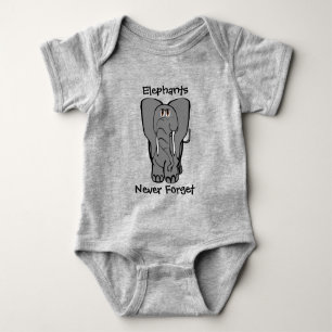 Camiseta Elefantes Nunca Esquecem