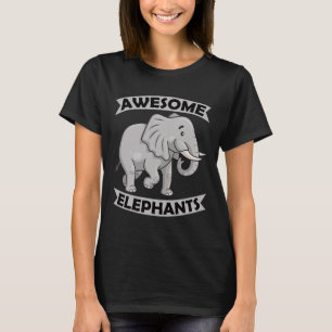 Camiseta Elefantes Zoológico Circo Diversão Elefante Conser