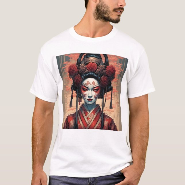 Camiseta Elegance Geisha Tee (Frente)