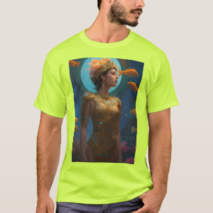 Camiseta Elegância Abissal: Mergulhe nas Profundidades Enca