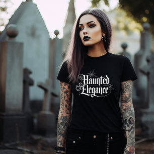 Camiseta Elegância Assombrada