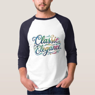 Camiseta Elegância Clássica