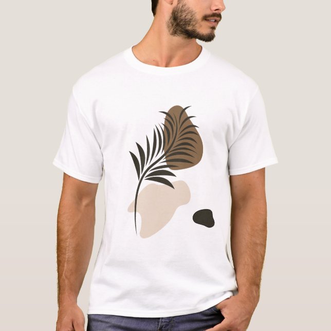Camiseta Elegância elétrica (Frente)