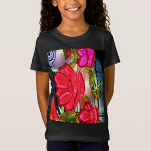 Camiseta Elegância Elétrica em Rosa