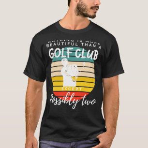 Camiseta Elegância em duplo movimento: Tee Humor do Golf Cl