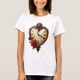 Camiseta Elegância Eterna – Coração Mecânico