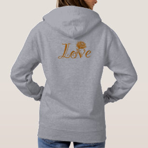 Camiseta Elegância Floral: Amor Ilustrado com Rosa