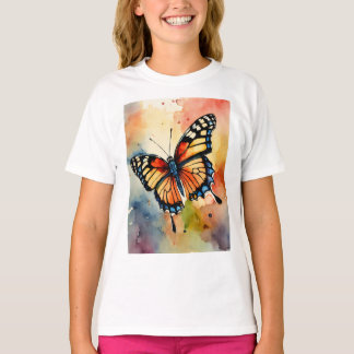 Camiseta "Elegância Flutuante: Borboleta Inspirada na Natur