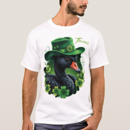 Camiseta Elegância Irlandesa, O Cisne Negro da Rua Patrick.
