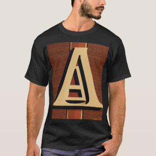 Camiseta Elegância na Simplicidade - O Poder do "A"