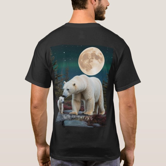 Camiseta Elegância Polar Sob A Lua (Verso)