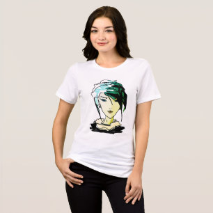 Camiseta Elegância Redefinida: Desenho Mão-Desenhada