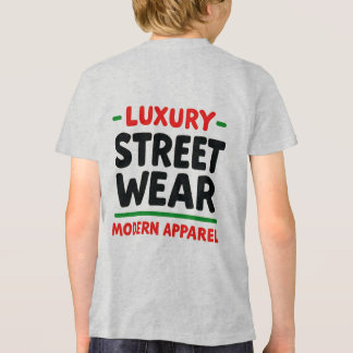 Camiseta Elegância Urbana: Design de Roupas de Rua de Luxo