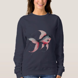 Camiseta Elegant Fish Design – Women’s Sweatshirt