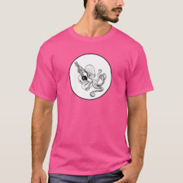 Camiseta Elegant Octopus Guitarist