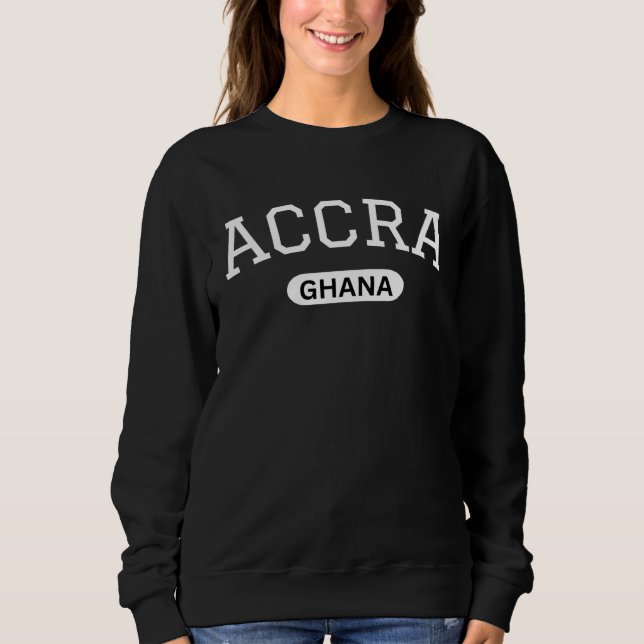 Camiseta Elegant Style Accra City Ghana Africa Souvenir (Frente)