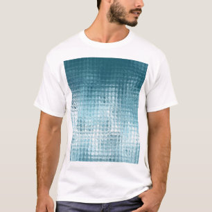 Camiseta Elegante Abstrato azul: Belo fundo