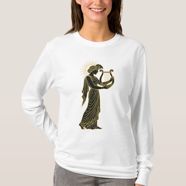 Camiseta Elegante Art Deco Panther - Poder e Graça (Frente)