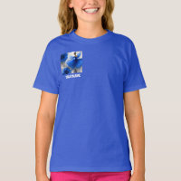 Elegante Ballet Giratório em azul Índigo