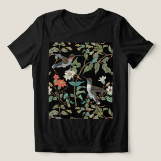Camiseta Elegante Beija-flor