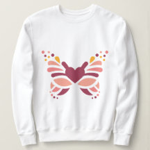 Elegante Borboleta Pastel Boho Feminino