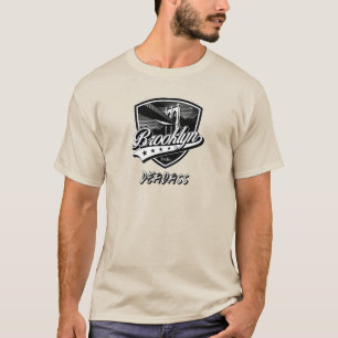 Camiseta Elegante design de logotipo do Swoosh de Brooklyn