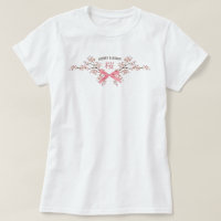 Elegante Flor de Cerejeira Sakura com Laço de Fita