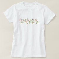 elegante floral de casamento primavera NOIVA Chá d